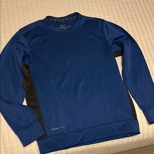 Nike Therma-Fit Blue Sweatshirt